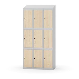 Novis elevskab skrå topplade 3:3 B90 cm