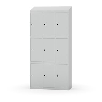 Novis elevskab skrå topplade 3:3 B90 cm