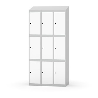 Novis elevskab skrå topplade 3:3 B90 cm