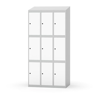 Novis elevskab skrå topplade 3:3 B90 cm