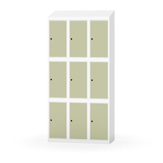 Novis elevskab skrå topplade 3:3 B90 cm