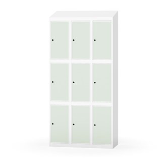 Novis elevskab skrå topplade 3:3 B90 cm