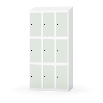 Novis elevskab skrå topplade 3:3 B90 cm