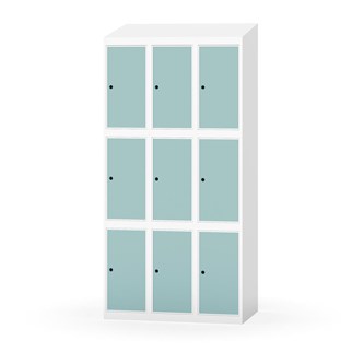 Novis elevskab skrå topplade 3:3 B90 cm