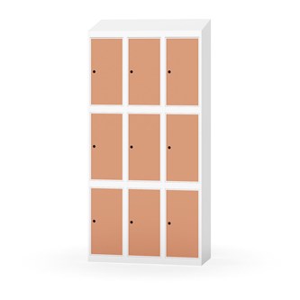 Novis elevskab skrå topplade 3:3 B90 cm