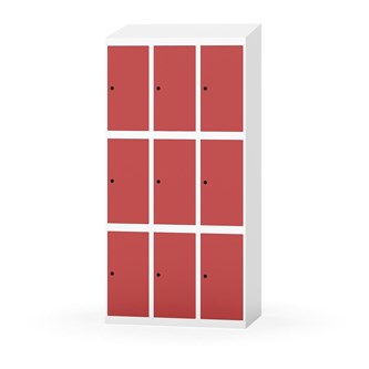 Novis elevskab skrå topplade 3:3 B90 cm