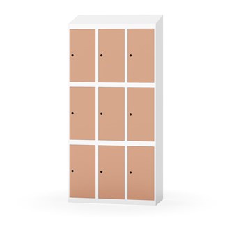 Novis elevskab skrå topplade 3:3 B90 cm