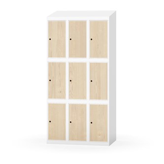 Novis elevskab skrå topplade 3:3 B90 cm