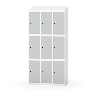 Novis elevskab skrå topplade 3:3 B90 cm