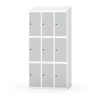 Novis elevskab skrå topplade 3:3 B90 cm