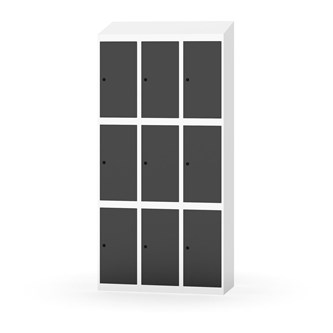 Novis elevskab skrå topplade 3:3 B90 cm