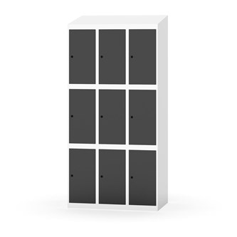 Novis elevskab skrå topplade 3:3 B90 cm