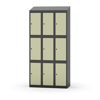 Novis elevskab skrå topplade 3:3 B90 cm