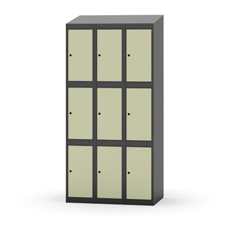 Novis elevskab skrå topplade 3:3 B90 cm