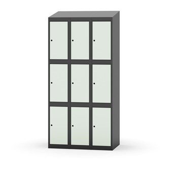 Novis elevskab skrå topplade 3:3 B90 cm