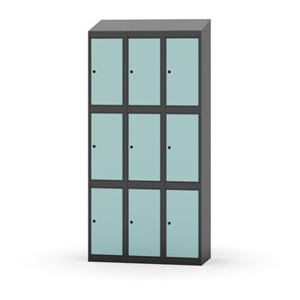 Novis elevskab skrå topplade 3:3 B90 cm