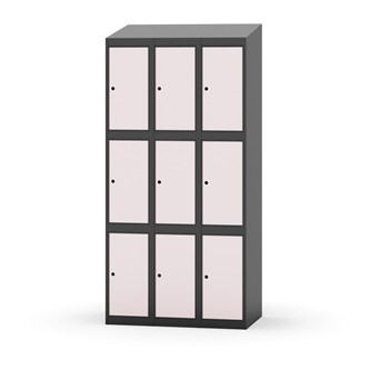 Novis elevskab skrå topplade 3:3 B90 cm