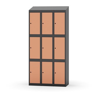 Novis elevskab skrå topplade 3:3 B90 cm