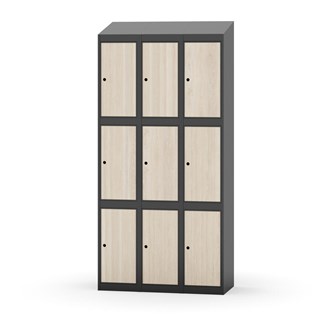 Novis elevskab skrå topplade 3:3 B90 cm