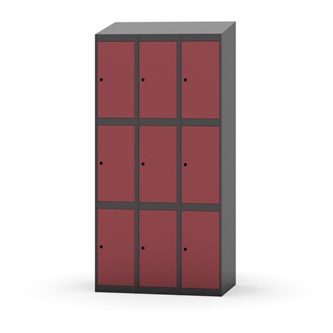 Novis elevskab skrå topplade 3:3 B90 cm