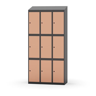 Novis elevskab skrå topplade 3:3 B90 cm