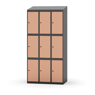 Novis elevskab skrå topplade 3:3 B90 cm