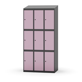 Novis elevskab skrå topplade 3:3 B90 cm