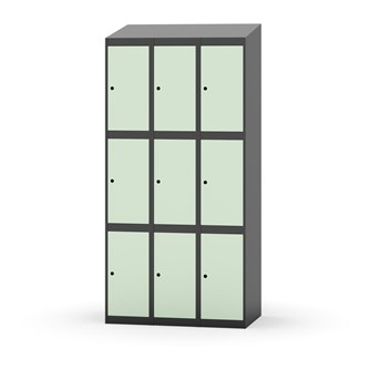 Novis elevskab skrå topplade 3:3 B90 cm