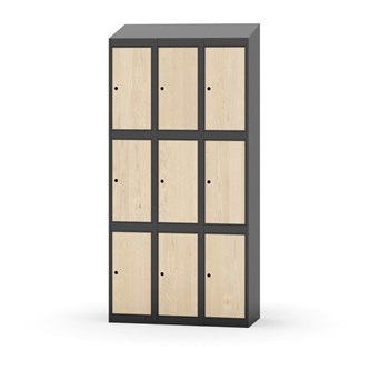 Novis elevskab skrå topplade 3:3 B90 cm