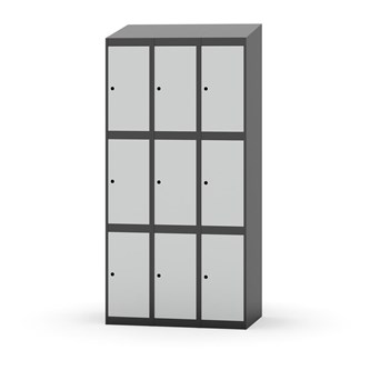 Novis elevskab skrå topplade 3:3 B90 cm