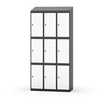 Novis elevskab skrå topplade 3:3 B90 cm