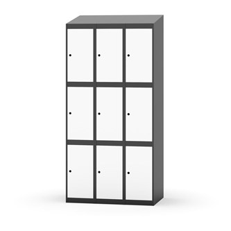 Novis elevskab skrå topplade 3:3 B90 cm