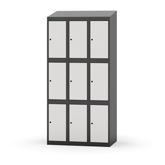 Novis elevskab skrå topplade 3:3 B90 cm