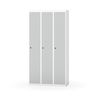 Novis garderobeskab lige topplade 1:3 B90 cm