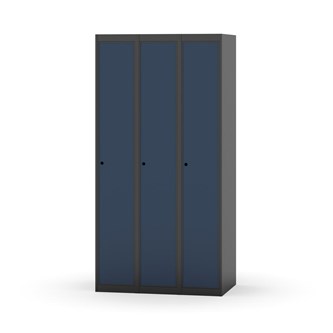 Novis garderobeskab lige topplade 1:3 B90 cm