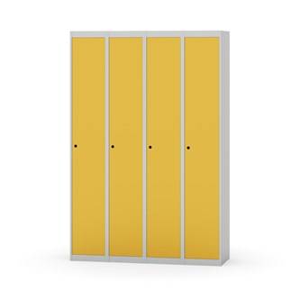 Novis garderobeskab lige topplade 1:4 B120 cm