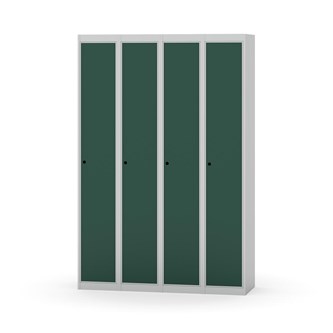 Novis garderobeskab lige topplade 1:4 B120 cm