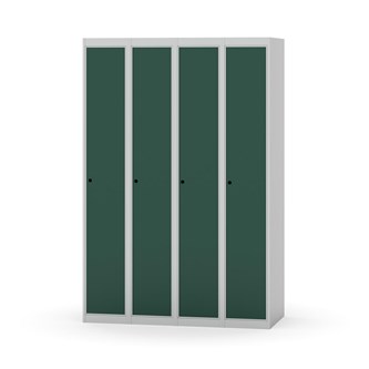 Novis garderobeskab lige topplade 1:4 B120 cm