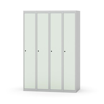 Novis garderobeskab lige topplade 1:4 B120 cm