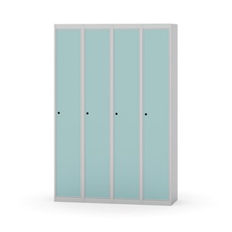 Novis garderobeskab lige topplade 1:4 B120 cm