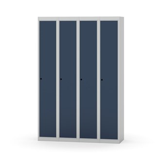 Novis garderobeskab lige topplade 1:4 B120 cm