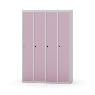 Novis garderobeskab lige topplade 1:4 B120 cm