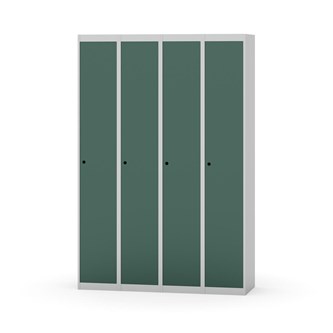 Novis garderobeskab lige topplade 1:4 B120 cm