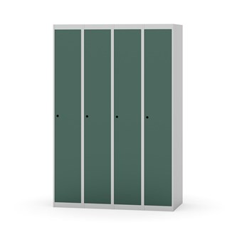 Novis garderobeskab lige topplade 1:4 B120 cm