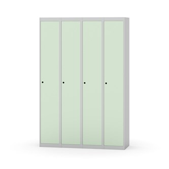 Novis garderobeskab lige topplade 1:4 B120 cm