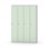 Novis garderobeskab lige topplade 1:4 B120 cm