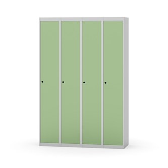 Novis garderobeskab lige topplade 1:4 B120 cm