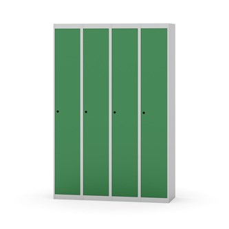 Novis garderobeskab lige topplade 1:4 B120 cm