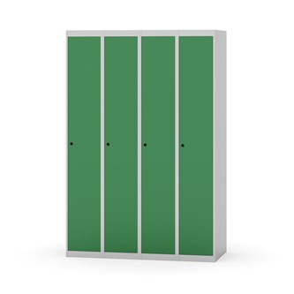 Novis garderobeskab lige topplade 1:4 B120 cm