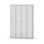 Novis garderobeskab lige topplade 1:4 B120 cm
